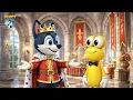 The Laughter of the Vowels 🎵 Educational Children's Song with Percy the Wolf