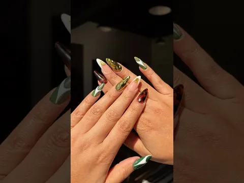 Do My Nails With Me | Gel-X, Cat Eye & 3D Nail Art