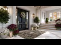 Ralph Lauren Meets Martha Stewart 2026 Entrance with Charcoal Blush Accents