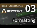 Arcweave Basic Tutorial Series - Episode 03 Formatting