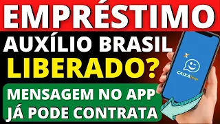 [CAIXA TEM] Empréstimo Auxílio Brasil já está liberado!