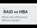 RAID vs HBA SAS controllers What s the difference Which is better