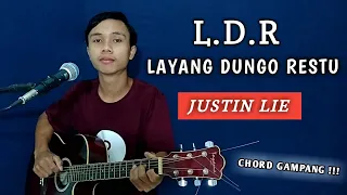 Download ( KUNCI GITAR \u0026 LIRIK ) LAYANG DUNGO RESTU / L.D.R - JUSTIN LIE MP3