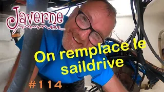 #114 Remplacement du saildrive, Kilifi Kenya 🇰🇪