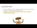 KS3 Computing - ASCII and Unicode