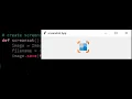 create screenshot app using python