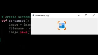 create screenshot app using python