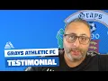 Grays Athletic FC Testimonial Lee Vehit on using Pendle Sportswear as a kit supplier