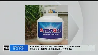 AmeriGas recalling potentially compromised propane grill tanks