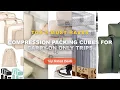 Amazing Compression Packing Cubes For Carry-On Only Trips You Need To See - New Reusable Vacuum Bags