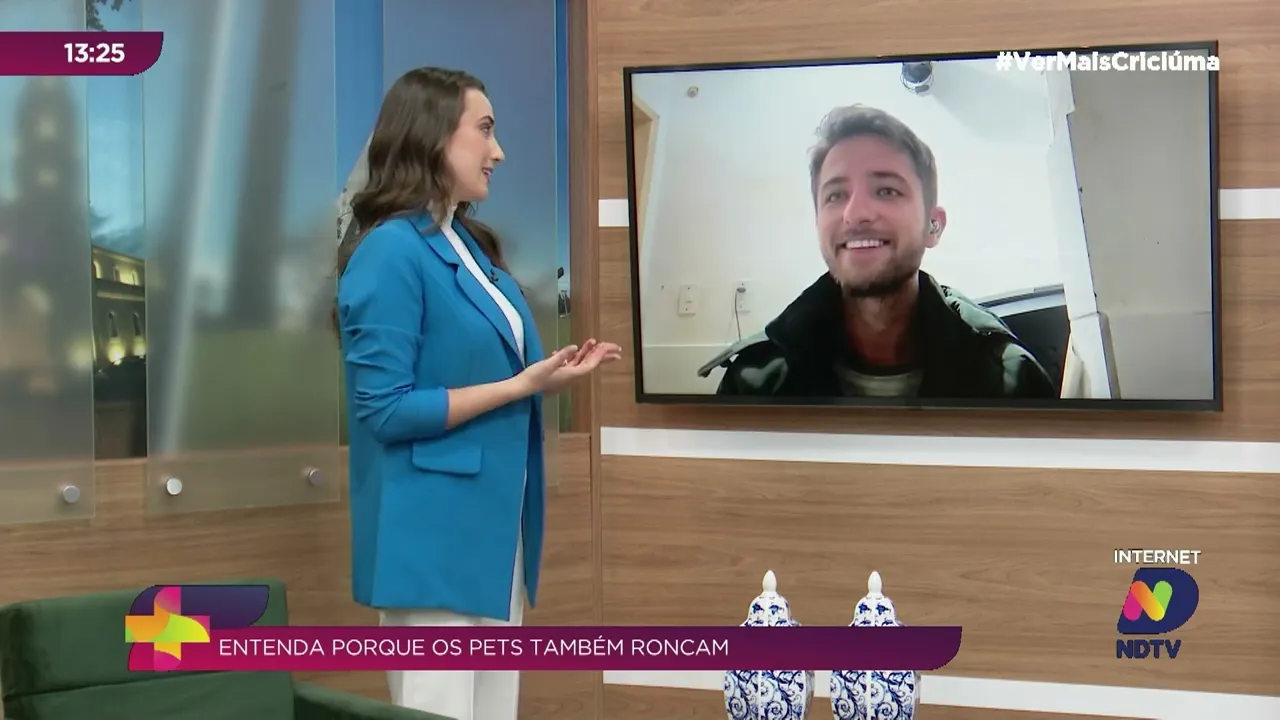 Seu pet ronca? entrevista com o veterinário Saimon de Souza