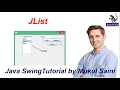 2 Java Swing Tutorial JList in Java part-2 dynamic List