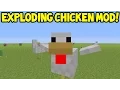 Minecraft - EXPLODING CHICKEN MOD