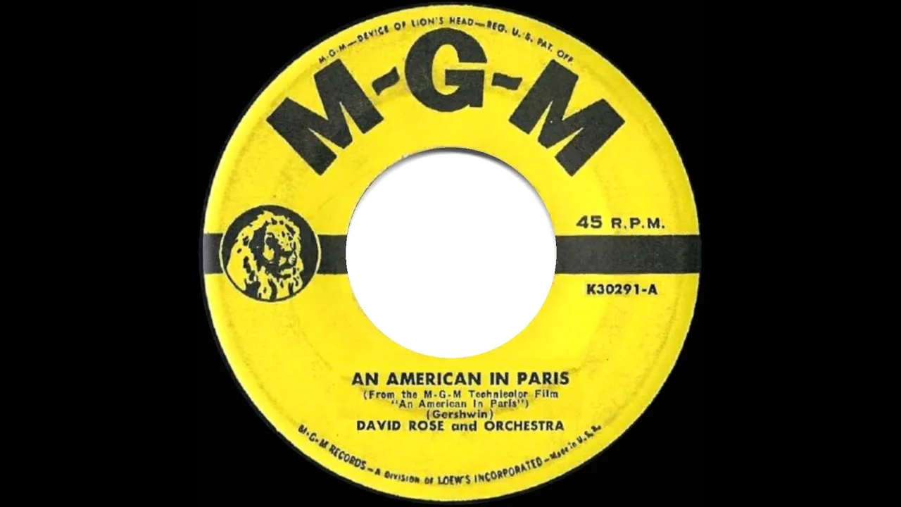 1951 David Rose - An American In Paris