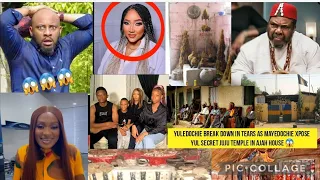 yuledochie break down in tears as mayedochie xpose yul secret juju temple in ajah house 