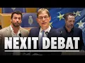 Lagu NEXIT-referendumdebat: Nederland uit de EU? | Thierry Baudet, Van Houwelingen, Hugo de Jonge | FVD