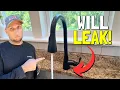 Avoid This Common Leak And Install A Kitchen Faucet Like A Pro