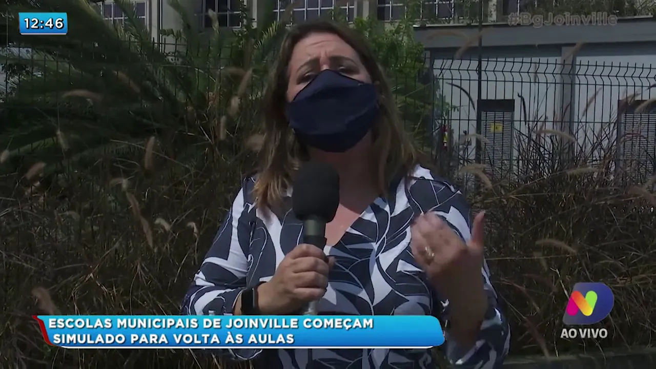 Escolas municipais de Joinville começam simulado para volta às aulas