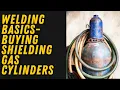 Wire Feed Welding Basics - Buying a Shielding Gas Cylinder New or Used
