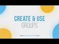 Create Use Groups