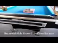 Second Hand Brunswick Gold Crown 5 Pool Table for sale