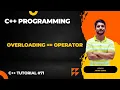 Overloading Operator in C In Hindi