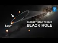 Does the Milky Way central black hole rotate This star could tell us