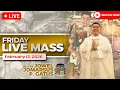 Lagu FILIPINO LIVE MASS TODAY ONLINE *FEBRUARY 13, 2026* FR. JOWEL JOMARSUS GATUS