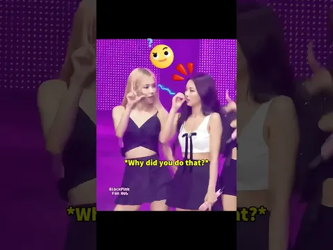 Jennie & Rosé Accidentally Swapped Dance Moves 😂💖 #blackpink #rose #jennie #kpop #shorts