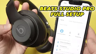 how to use beats studio pro full setup guide