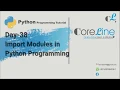 Import Modules in Python Programming