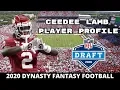 CeeDee Lamb 2020 Dynasty Fantasy Football Player Profile - NFL Draft