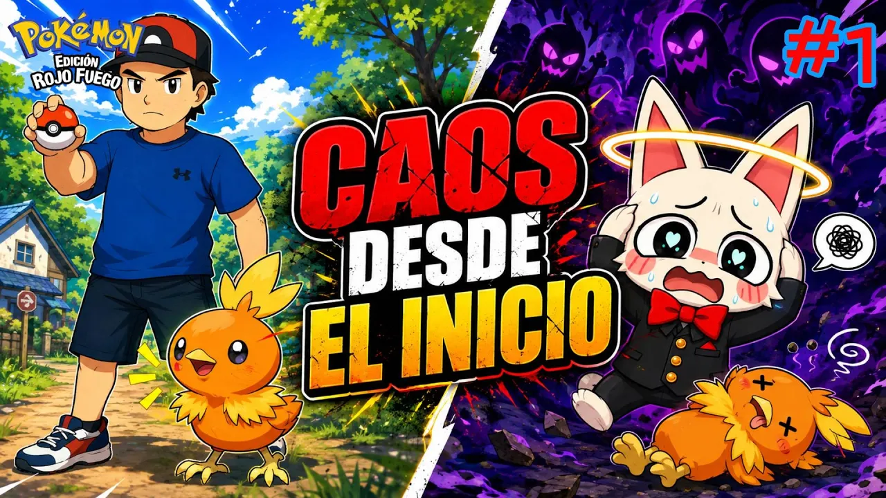 una combinacion extraña ferrapty vs darfail pokemon rojo dualocke #1