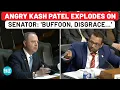 Download Lagu Angry Kash Patel Calls Senator 'Buffoon, Disgrace, Fraud, Coward' At Hearing| Epstein,Schiff,FBI