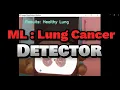 Pictoblox ML Lung Cancer Detector Python Coding