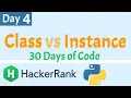 Python Hackerrank Day 4 Classes vs Instances