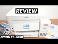Review Of the Epson EcoTank ET-3850 Printer Pros and Cons
