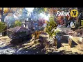 Fallout76 - Camp The Route 92 Rusted Farm by near Wilson Brother s Auto Repair