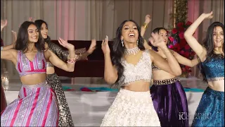 anisha wedding bollywood performance ghagra khwab dekhe chikni chameli sharara tip tip sheila