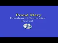 Proud Mary - Creedence Clearwater Revival (Lyrics Video)