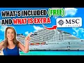 MSC Cruises What s Included and What s Not MSC Cruise Planning Guide