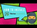 How To Install Thrive Comments