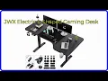 REVIEW 2026 JWX Electric L-Shaped Gaming Desk ESSENTIAL details