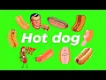 Animated Hot Dog GIF Green Screen Pack Free Download