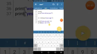 How to code python on pydroid absolute beginners x-code284