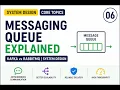 Messaging Queue Explained Kafka vs RabbitMQ System Design