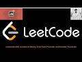 Leetcode 105 Construct Binary Tree from Preorder and Inorder Traversal JAVASCRIPT
