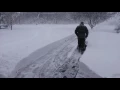 Toro 724 OE and first Big snow of 2016 in West Monroe