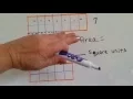 Grade 3 Math 2 Square Units and Area