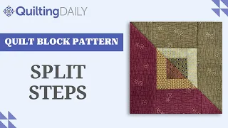 Free Quilt Block Patterns - Split Steps